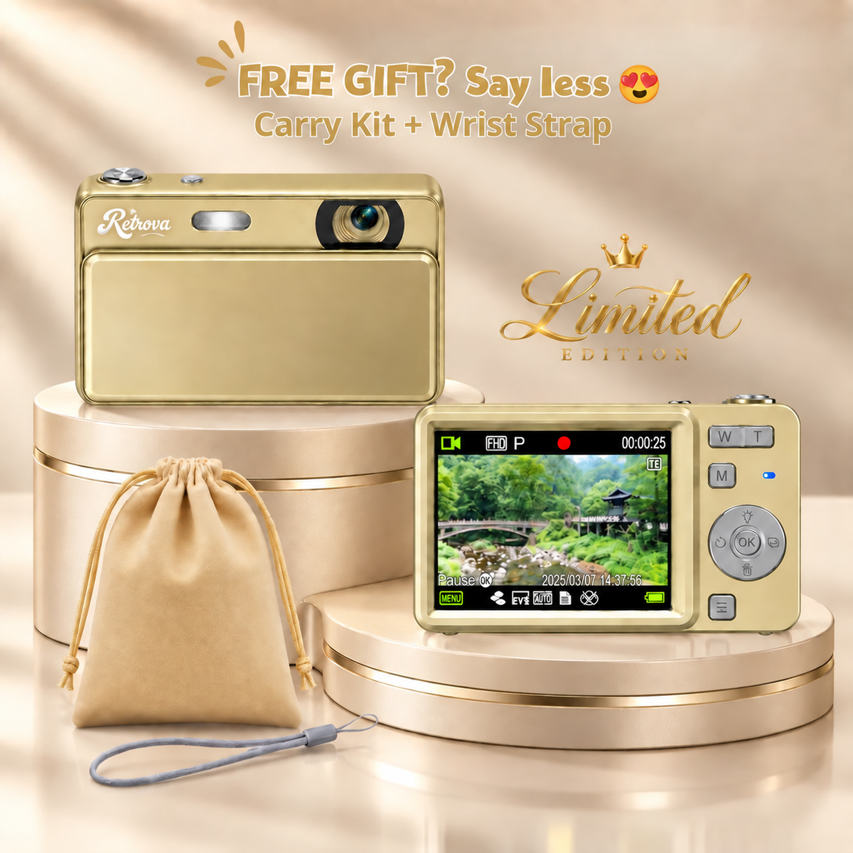 retrovacam™ - Sliding Digital Camera