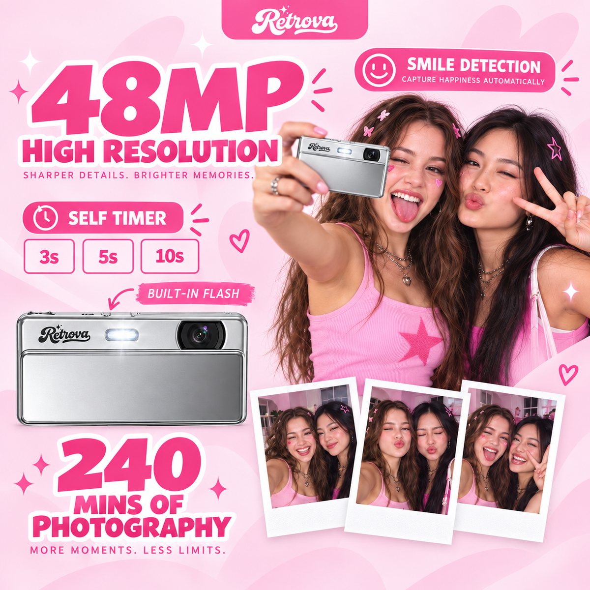 retrovacam™ - Sliding Digital Camera