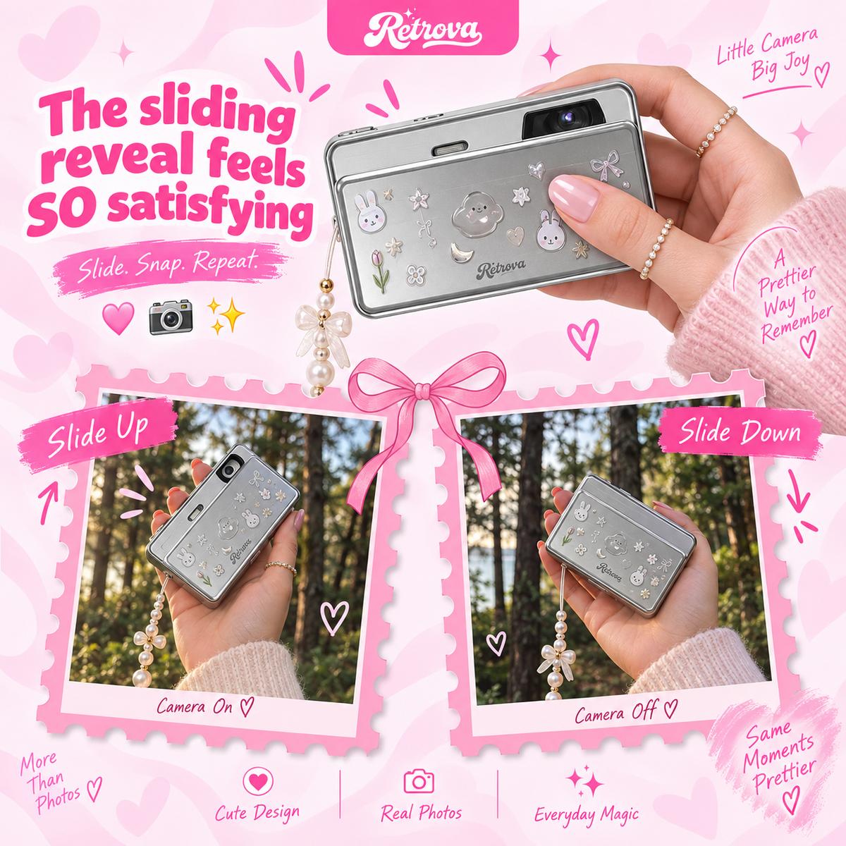 retrovacam™ - Sliding Digital Camera